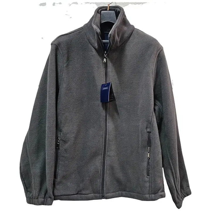 [BUNJANG] LANGZI Fleece Zip-Up Jacket Men&