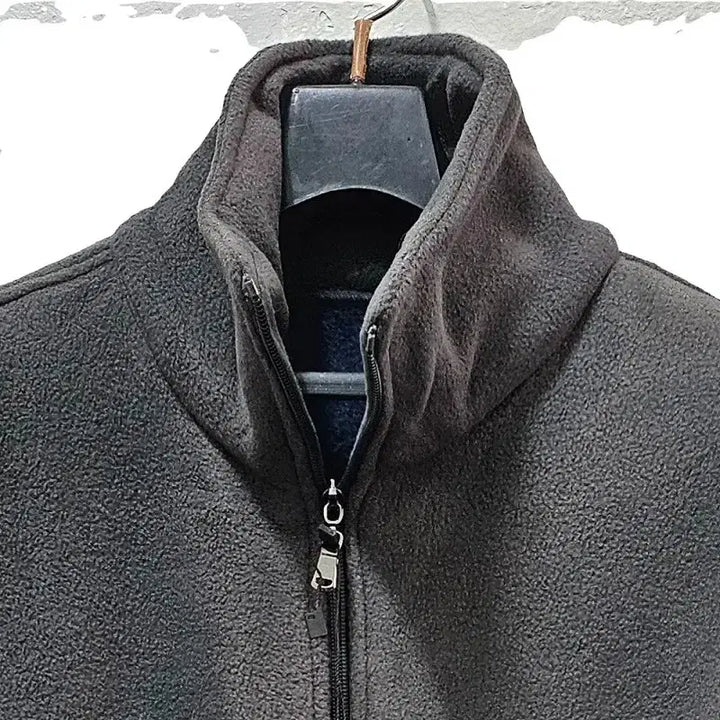 [BUNJANG] LANGZI Fleece Zip-Up Jacket Men&