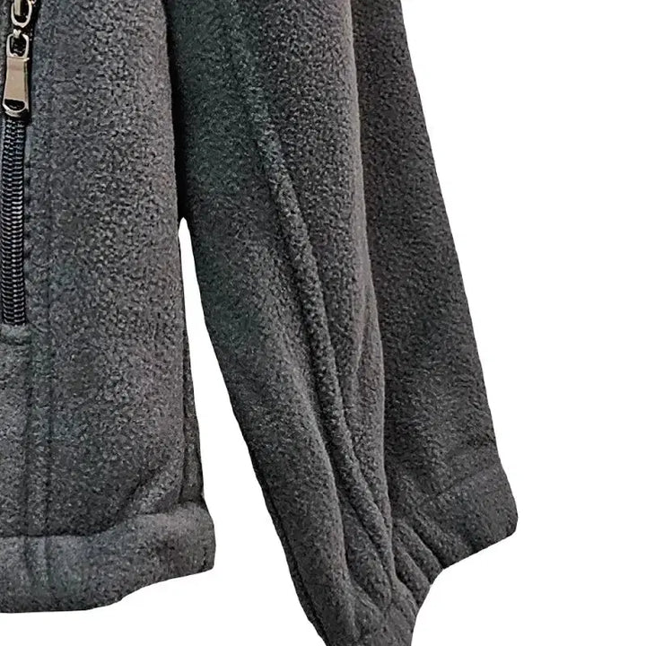 [BUNJANG] LANGZI Fleece Zip-Up Jacket Men&