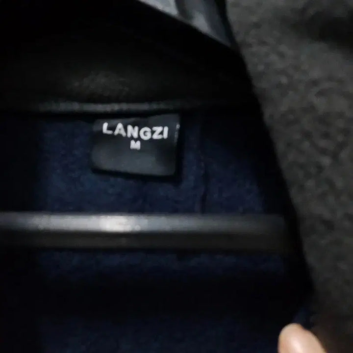 [BUNJANG] LANGZI Fleece Zip-Up Jacket Men&