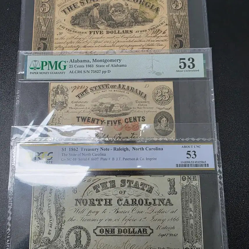 [BUNJANG] American 1860s Classic Dollar Collection / 미국 1860년대 고전달러 PMG+PCGS 등급
