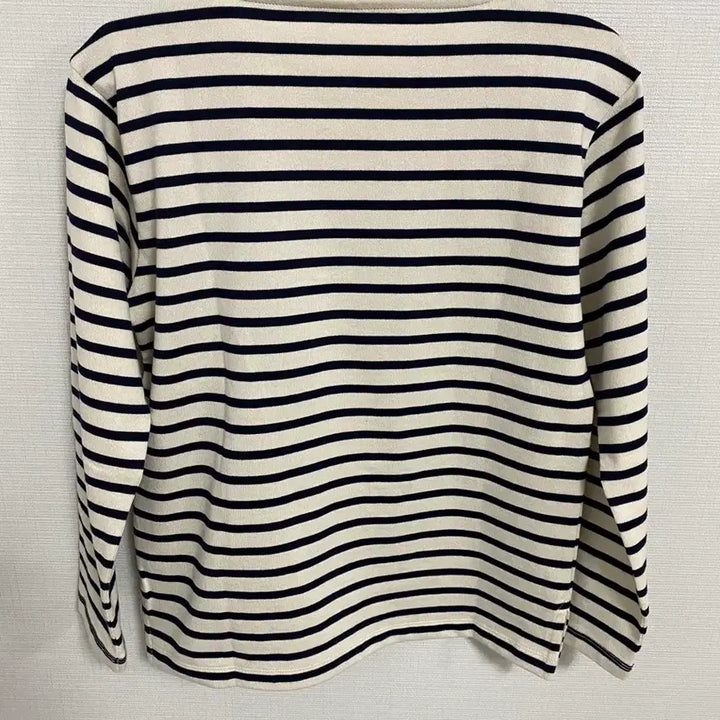 [BUNJANG] MUJI Boat Neck Striped T-shirt / 무인양품 보트넥 스트라이프 티셔츠 s