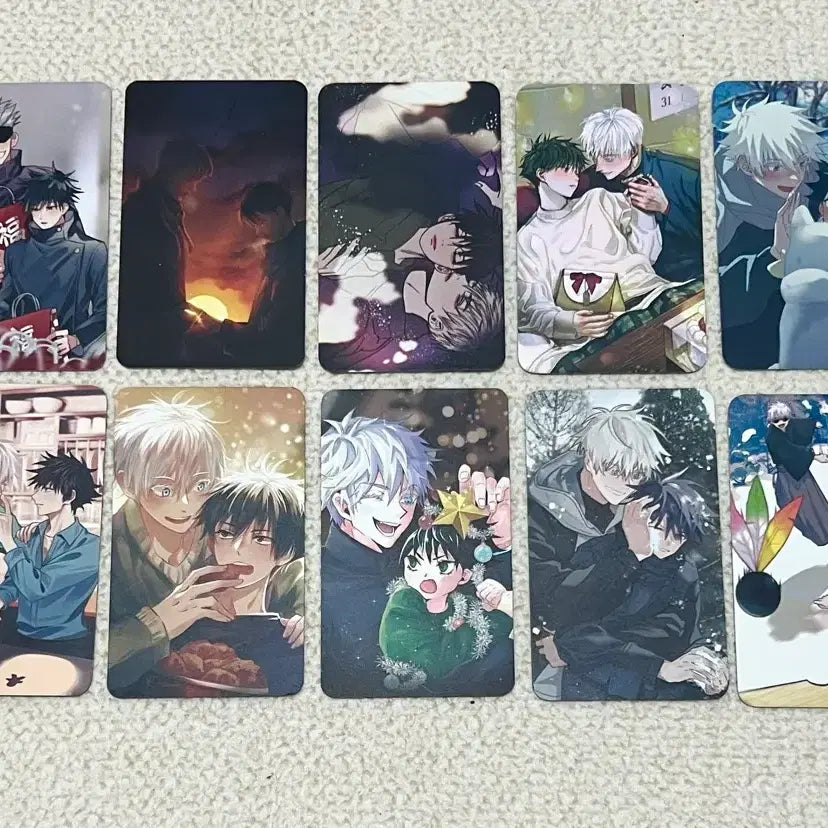 [BUNJANG] Jujutsu Kaisen Gojo Fushiguro Bundle Set Photocard / 주술회전 고죠후시 트레카 포카 일괄 원가 이하 양도 고죠 후시구로 메구미