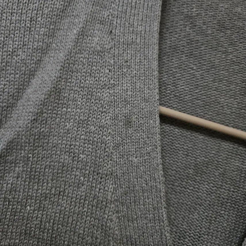 [BUNJANG] Kru Vintage Balloon Sleeve Gray Cardigan / 빈티지 벌룬 소매 그레이 가디건 크루빈티지