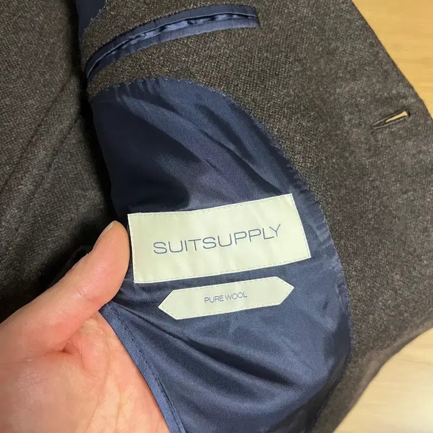 [BUNJANG] SuitSupply Havana Dark Brown Blazer Jacket / 수트서플라이 다크 브라운 블레이저 자켓 50