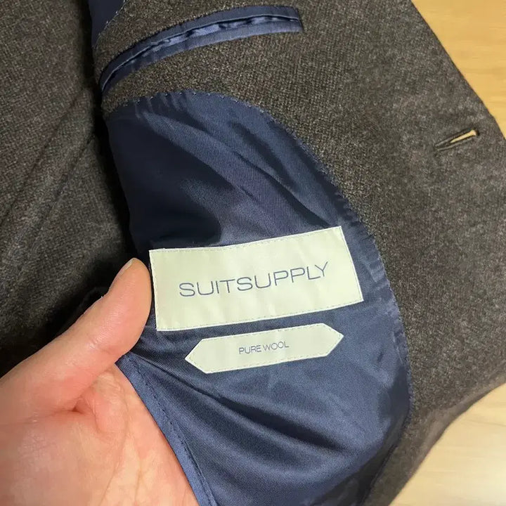 [BUNJANG] SuitSupply Havana Dark Brown Blazer Jacket / 수트서플라이 다크 브라운 블레이저 자켓 50