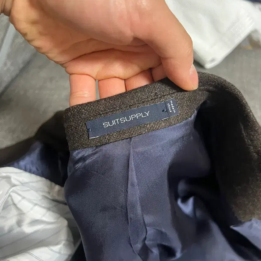 [BUNJANG] SuitSupply Havana Dark Brown Blazer Jacket / 수트서플라이 다크 브라운 블레이저 자켓 50