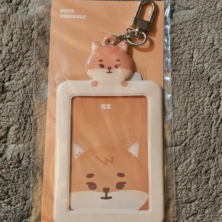 [BUNJANG] Enhypen Denimalz Photocard Holder Keyring Case / 포카포함) 데니멀즈 포토홀더 키링 케 미개봉 양도