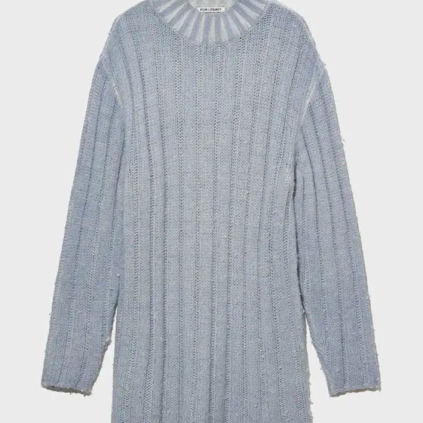[BUNJANG] Our Legacy Blue Ribbed Knit Sweater / Our Legacy 아워레가시 블루 골지 니트 여성40 (컨디션 좋음)