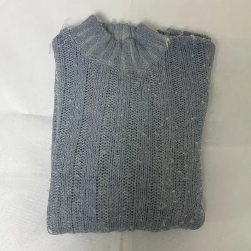 [BUNJANG] Our Legacy Blue Ribbed Knit Sweater / Our Legacy 아워레가시 블루 골지 니트 여성40 (컨디션 좋음)