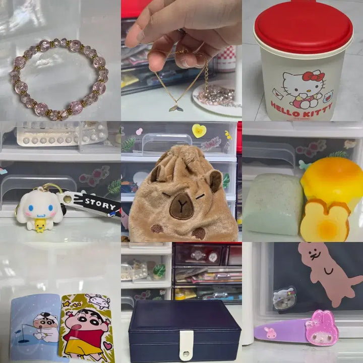 [BUNJANG] Sanrio Figure Exchange / 옷 산리오 교환 교신 에이블리 피규어 가챠