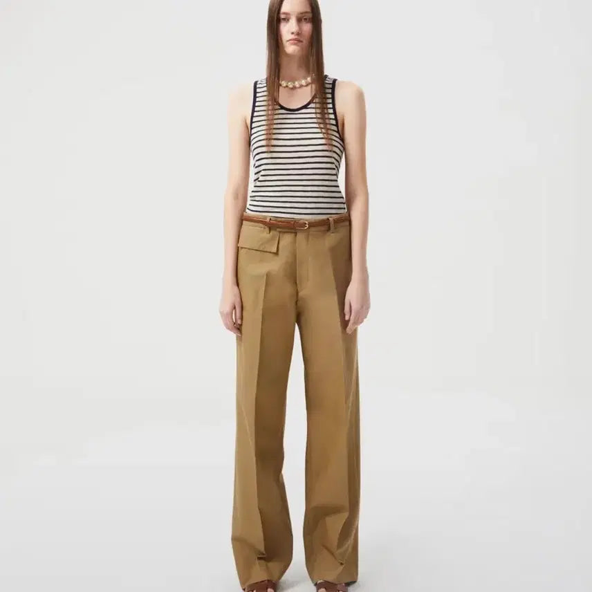 [BUNJANG] Tylle 70s Wide Leg Wool Trousers / 타일레 70s 와이드 레그 울 트라우저