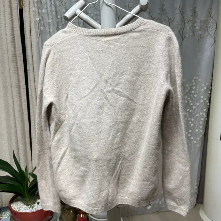 [BUNJANG] Ivory Knit Cardigan and Tank Top Set / 아이보리 니트 나시+ 가디건세트