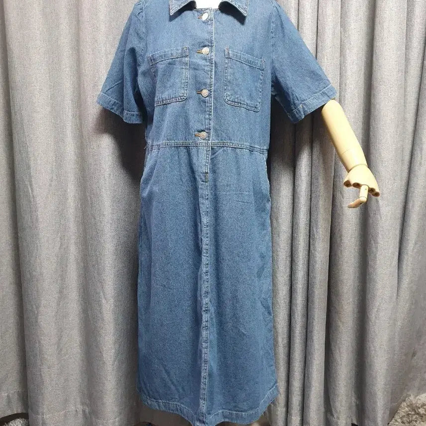[SOLD OUT] 66데님 맥시 원피스