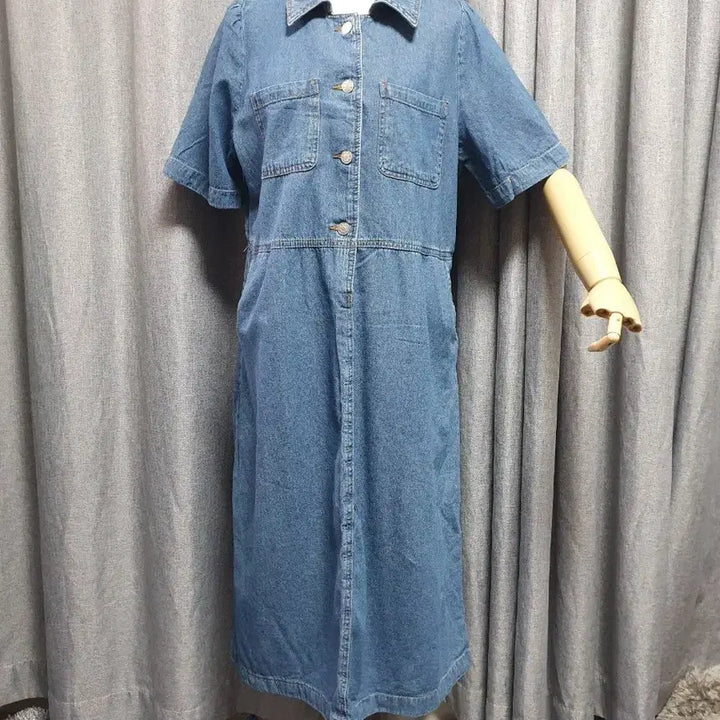 [SOLD OUT] 66데님 맥시 원피스