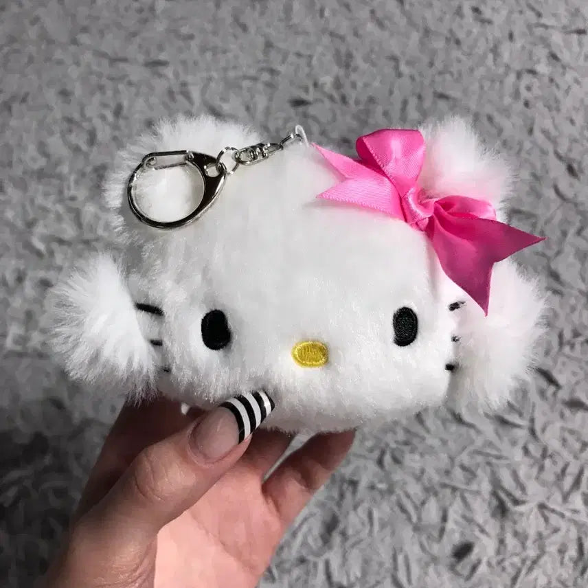 [BUNJANG] Sanrio Hello Kitty Charmmy Kitty Pouch Keyring / 산리오 헬로키티 챠미키티 파우치 키링 고전 문구 양도