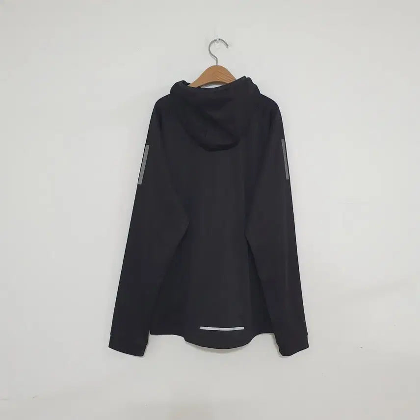 [BUNJANG] Adidas Black Jersey Hoodie Zip-up / No.26030713 아디다스 블랙 져지 후드 집업