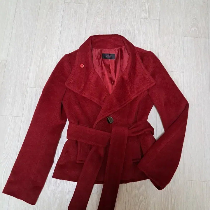 [BUNJANG] Line Wine Red Women&