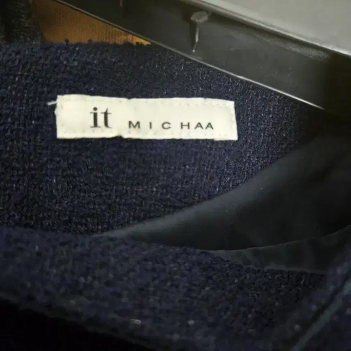 [BUNJANG] It Misha Navy Flare Midi Dress / 잇 미샤 네이비 플레어 원피스