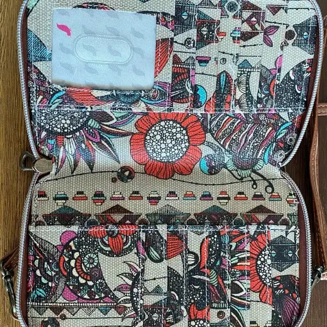 [BUNJANG] Sakroots Tri-Fold Wallet Mini Bag / 삭루츠 3단 지갑형 미니백