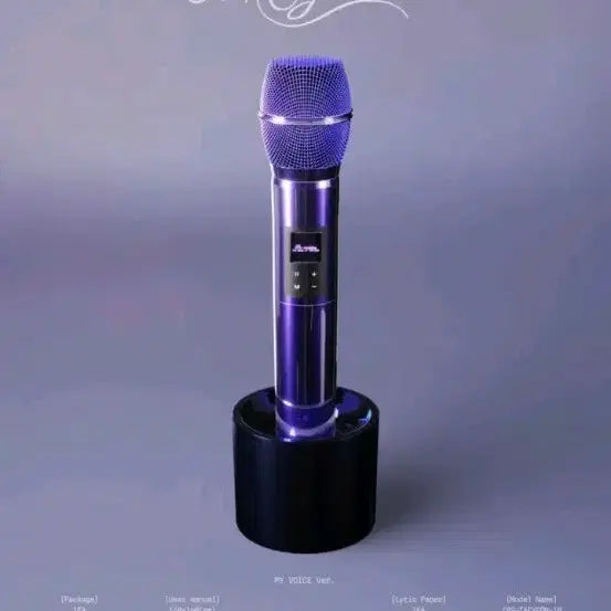 [BUNJANG] Taeyeon 10th Anniversary MY VOICE Microphone Speaker (Sealed) / 태연 10주년 마이크 앨범 미개봉