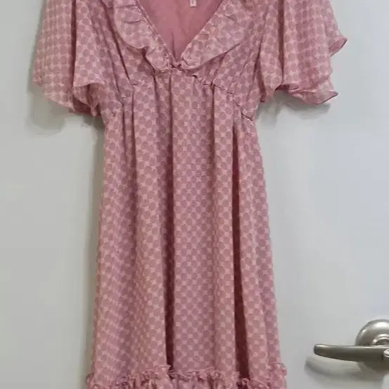 [BUNJANG] Rose Print Dress / 장미 원피스