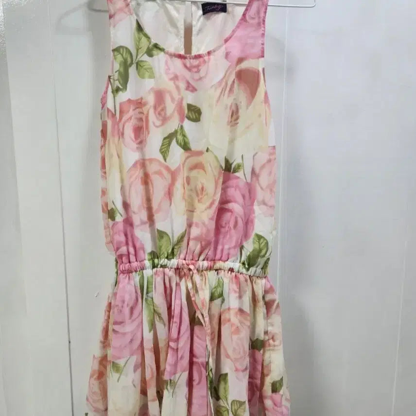 [BUNJANG] Rose Print Dress / 장미 원피스
