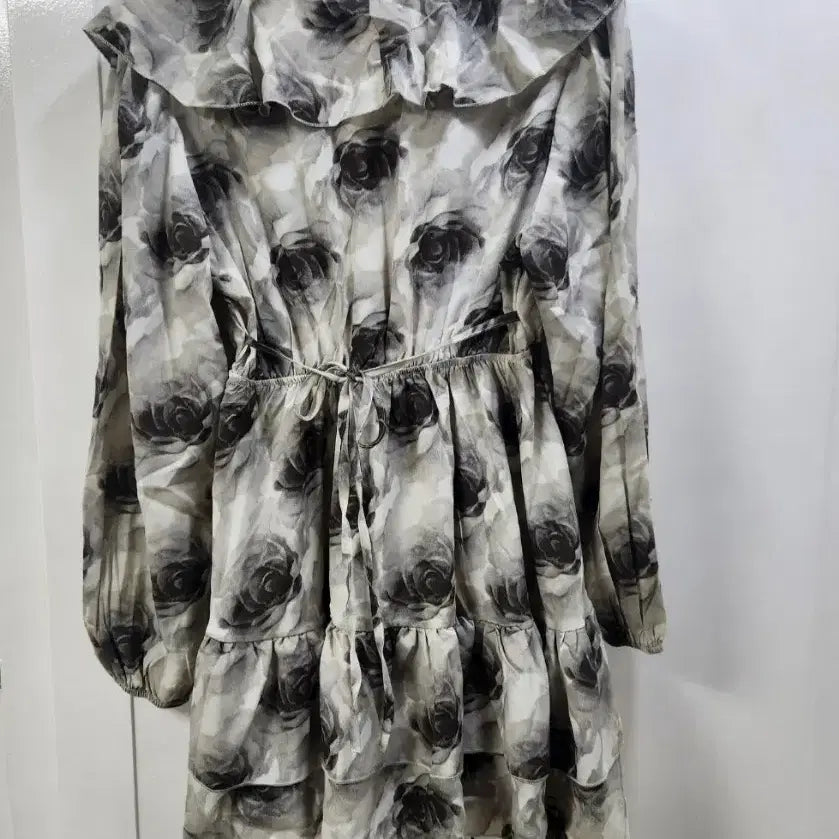 [BUNJANG] Rose Print Dress / 장미 원피스