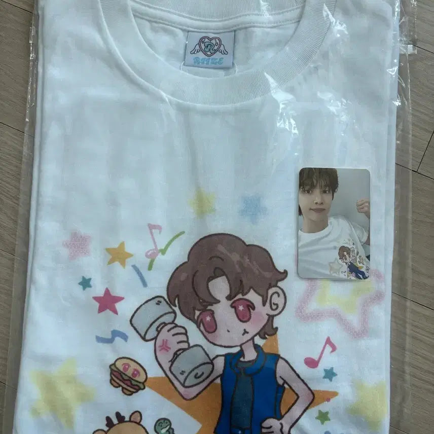 [SOLD OUT] 라이즈 라이징데이 성찬 캐릭터 티셔츠 엠디