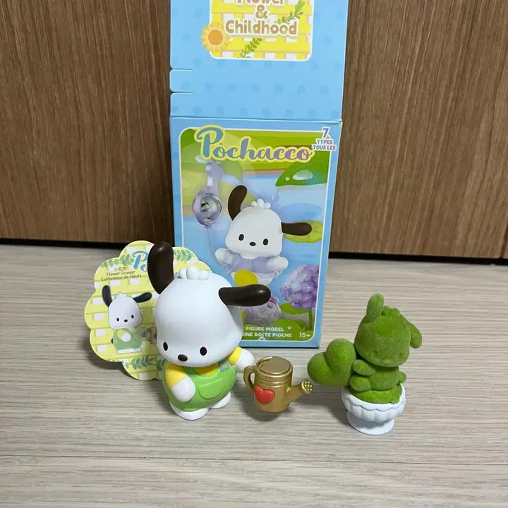 [BUNJANG] Miniso Pochacco Flower Figure / 포챠코 미니소 플라워 피규어