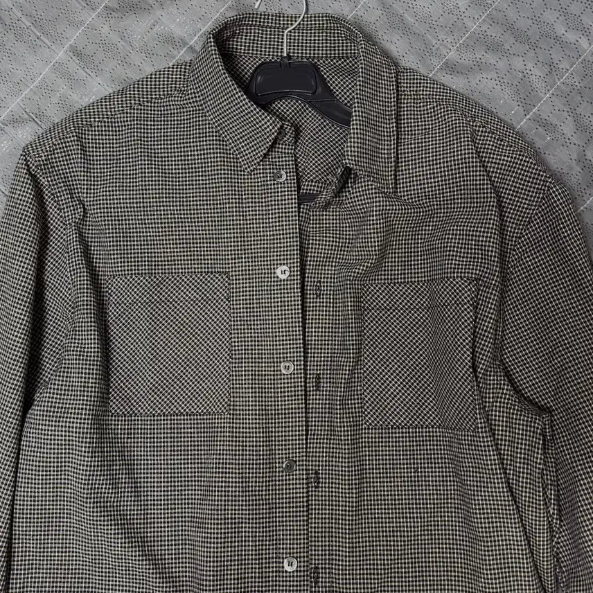 [BUNJANG] Vintage Checkered Long Sleeve Shirt / (새상품)빈티지 체크 남방 셔츠 긴팔
