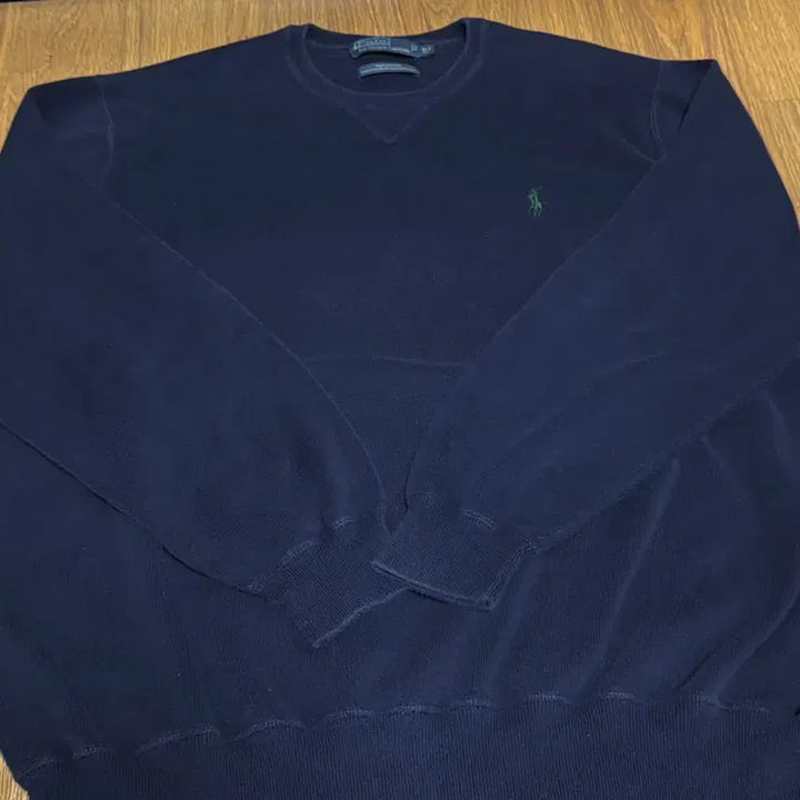 [BUNJANG] Polo Ralph Lauren Navy Crewneck Sweatshirt / 폴로 랄프로렌 네이비 맨투맨 티셔츠