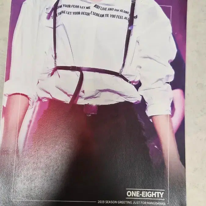 [BUNJANG] Kang Daniel Unofficial 2019 Greeting Calendar / 강다니엘 비공식 2019  그리팅 캘린더