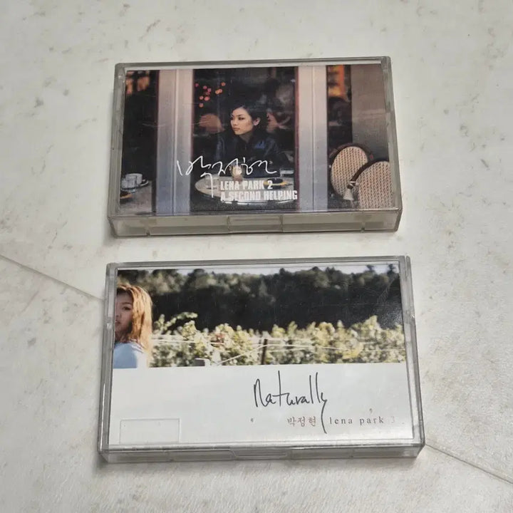 [BUNJANG] Park Jung Hyun (Lena Park) Cassette Tape Bundle Set / 박정현 카세트테이프 2/3집 세트  일괄
