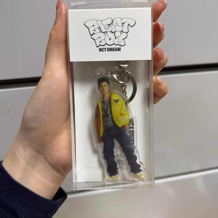 [BUNJANG] NCT DREAM Renjun Acrylic Keyring / (포카X)NCT DREAM Beatbox 아크릴 키링 런쥔