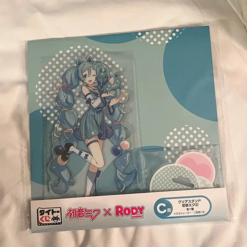 [BUNJANG] Hatsune Miku x Rody Acrylic Stand C / [미개봉]하츠네 미쿠 x 로디 콜라보 쿠지 c상 아크릴스탠드 양도