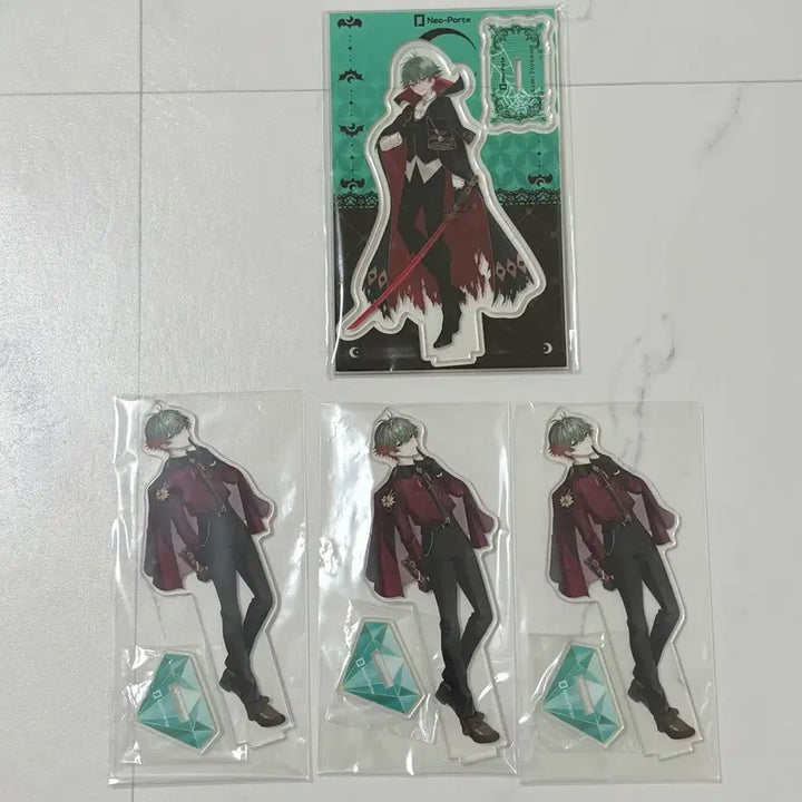 [BUNJANG] NeoPorte Yagami Tsukumo Acrylic Stand Bundle Set / [일괄] 네오포르테 야가미 츠쿠모 할로윈 크리스마스 아크릴