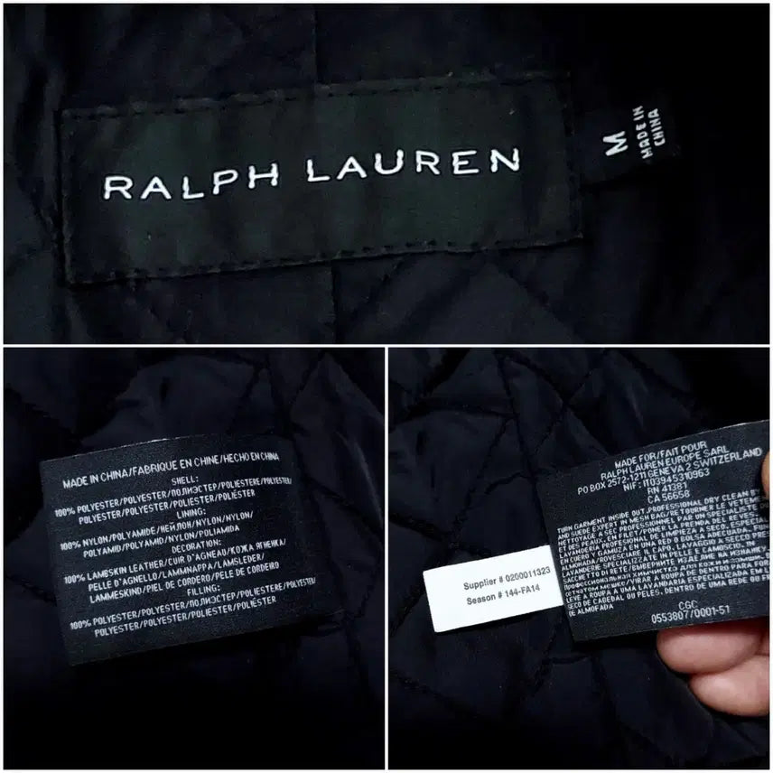 [BUNJANG] Ralph Lauren Black Label Rider Jacket / 랄프로렌 블랙라벨 남성 라이더 자켓 95~정100