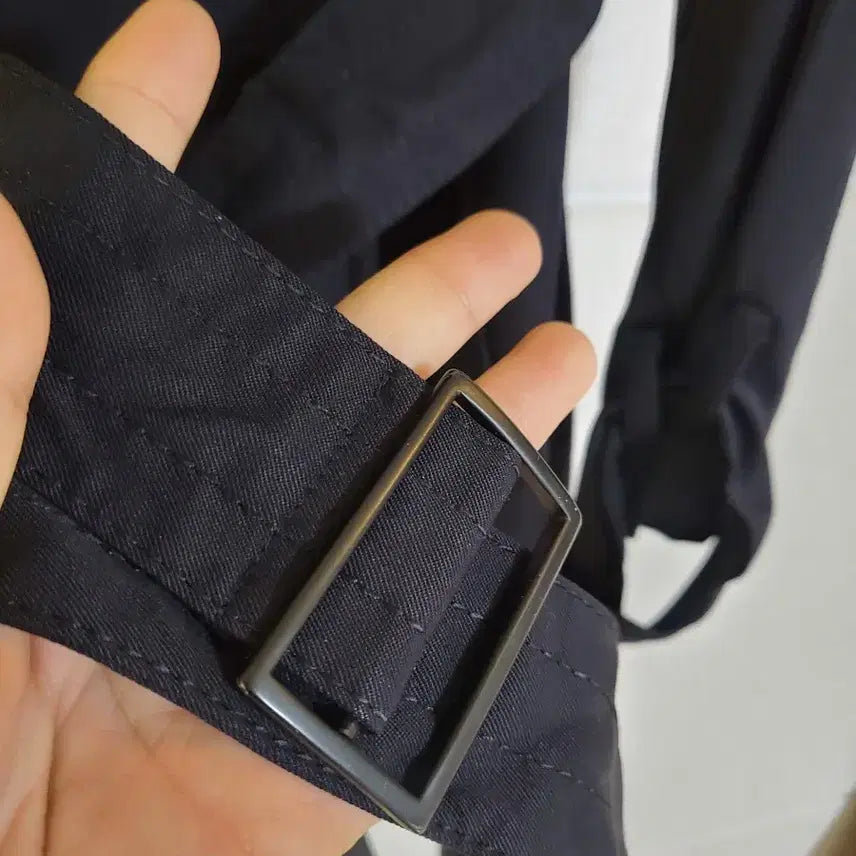[BUNJANG] MINE Navy Trench Coat Size 55 / [MINE]네이비트렌치 55사이즈