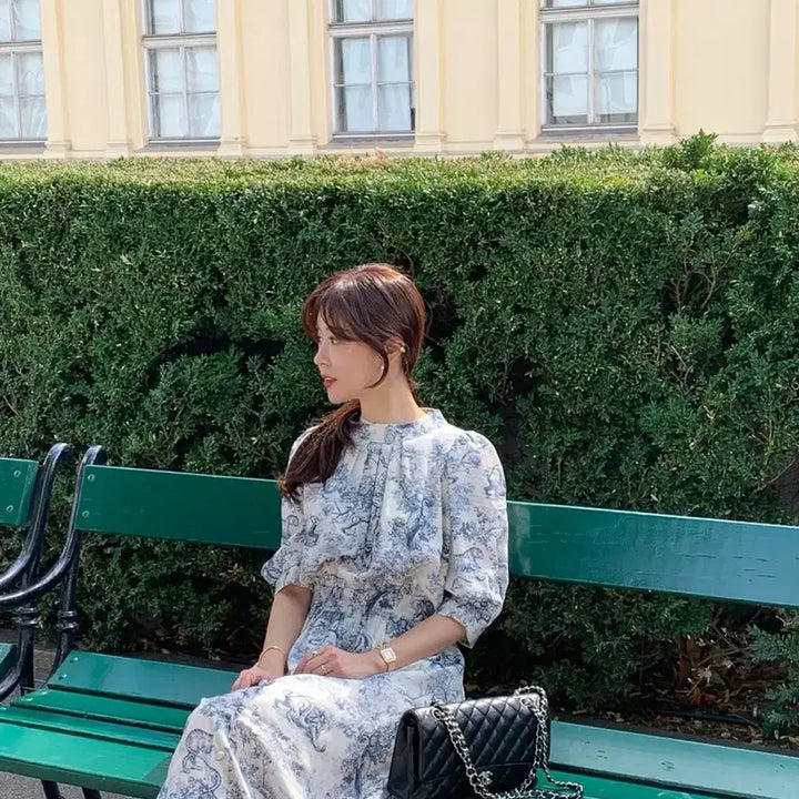 [BUNJANG] Vicinni Tiger Print Dress / 바이씨니 호랑이 원피스 :)