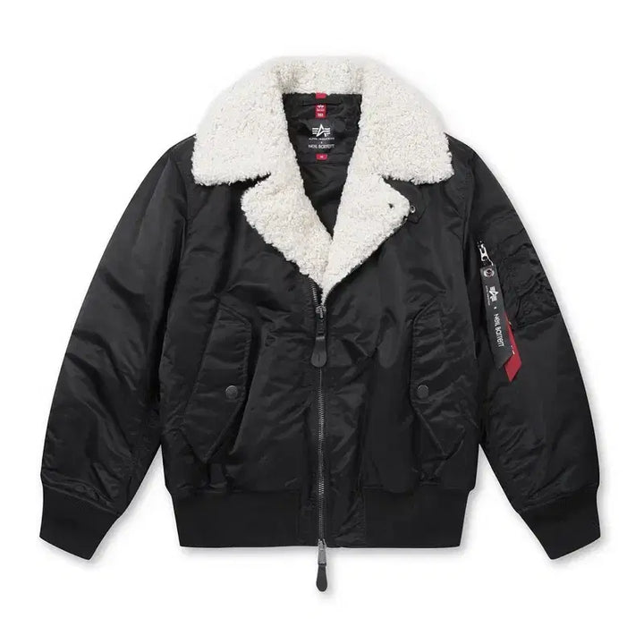 [BUNJANG] Alpha Industries x Neil Barrett MA-1 Biker Jacket (Black) / [M] 알파 인더스트리 x 닐 바렛 MA-1 바이커 자켓 블랙