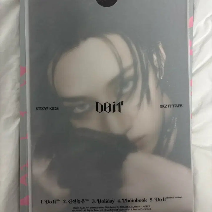 [BUNJANG] Stray Kids Do It Bang Chan Poster Album / 스트레이키즈 두잇 앨범(방찬 포스터 버전)