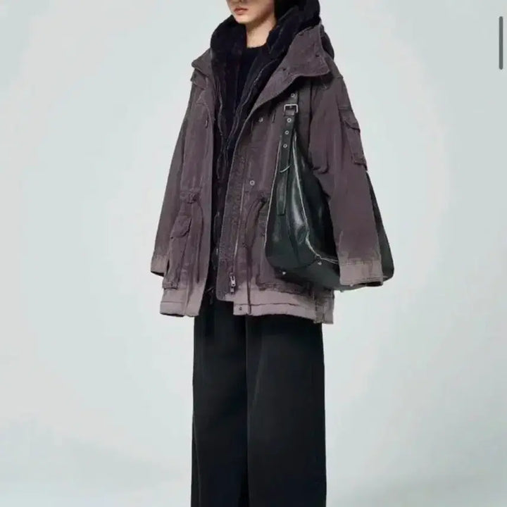[BUNJANG] Juun.J 23FW Cotton Garment Dyed Parka - Gray / 준지 23FW 코튼 가먼트 다잉 파카 - 그레이 (새제품)