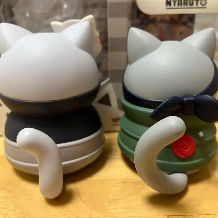 [BUNJANG] Naruto Hatake Kakashi Mega Cat Figure Bundle Set / 일괄) 나루토 빅냐루토 하타케 카카시 상급닌자, 암부 메가캣 피규어