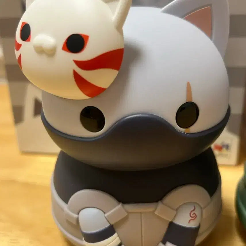 [BUNJANG] Naruto Hatake Kakashi Mega Cat Figure Bundle Set / 일괄) 나루토 빅냐루토 하타케 카카시 상급닌자, 암부 메가캣 피규어