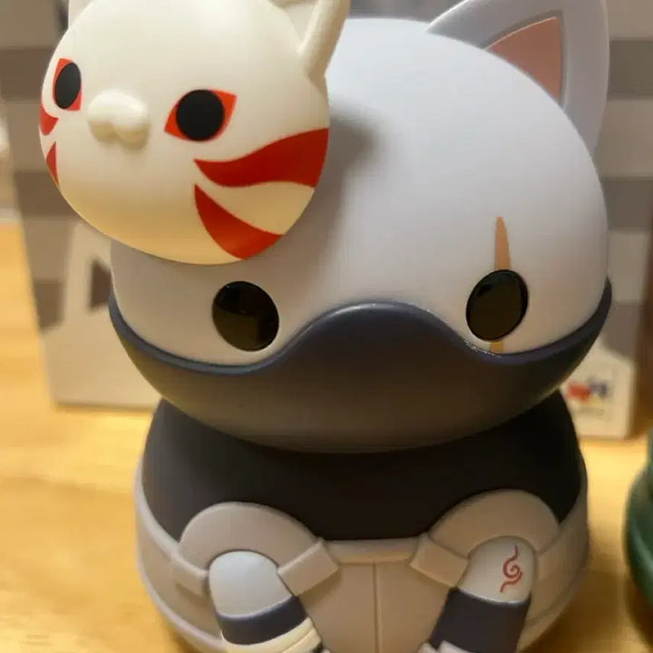 [BUNJANG] Naruto Hatake Kakashi Mega Cat Figure Bundle Set / 일괄) 나루토 빅냐루토 하타케 카카시 상급닌자, 암부 메가캣 피규어
