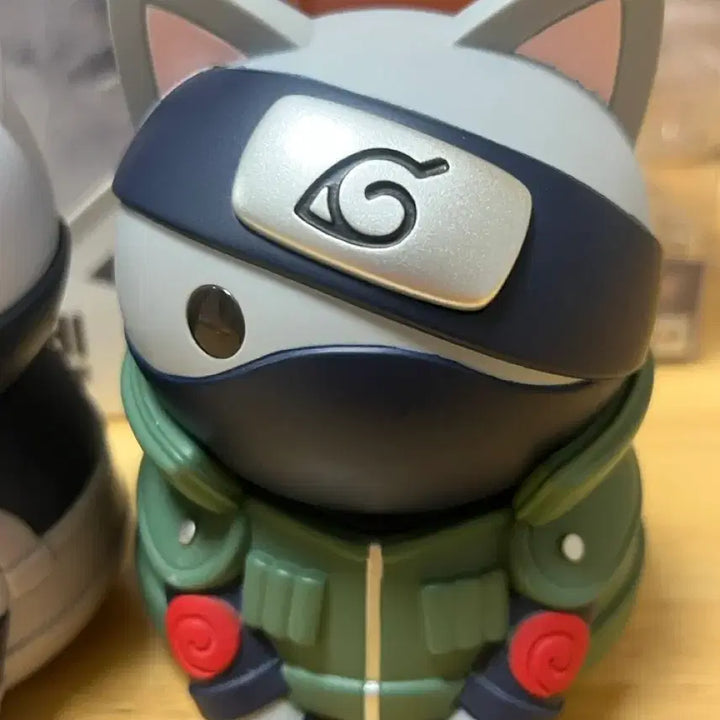 [BUNJANG] Naruto Hatake Kakashi Mega Cat Figure Bundle Set / 일괄) 나루토 빅냐루토 하타케 카카시 상급닌자, 암부 메가캣 피규어