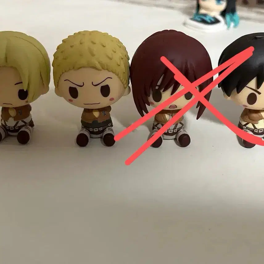 [BUNJANG] Attack on Titan Choconoko Bundle Set / 진격의 거인 초코노코 (애니, 라이너)