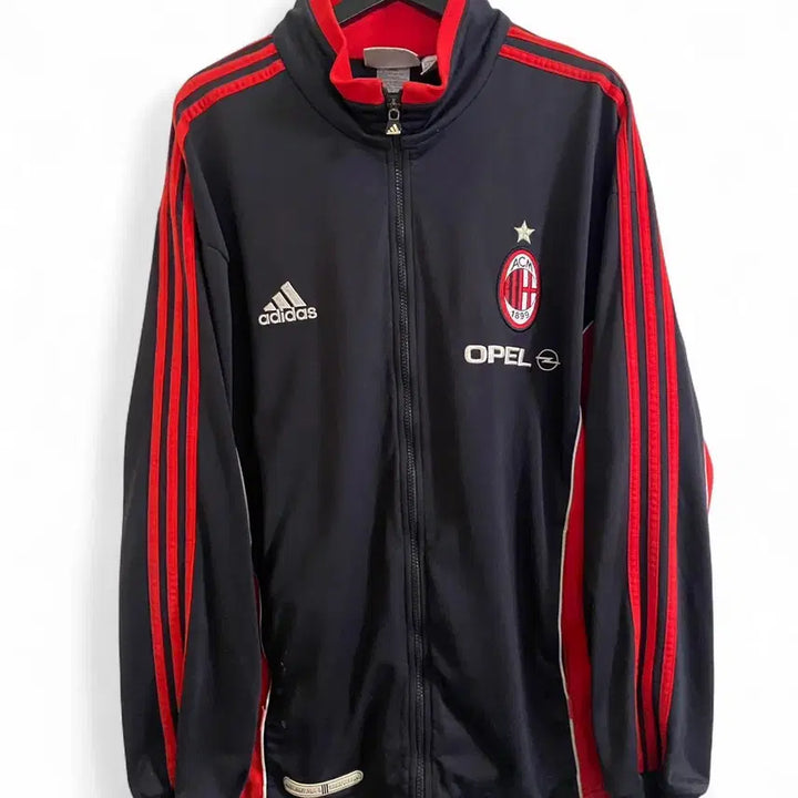 [BUNJANG] Adidas AC Milan 2004-05 Track Top Jersey / 아디다스 AC 밀란 2004-05 시즌 트랙탑 져지