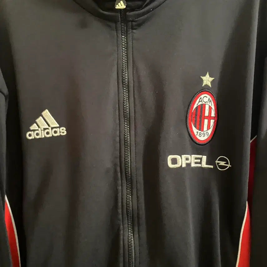 [BUNJANG] Adidas AC Milan 2004-05 Track Top Jersey / 아디다스 AC 밀란 2004-05 시즌 트랙탑 져지